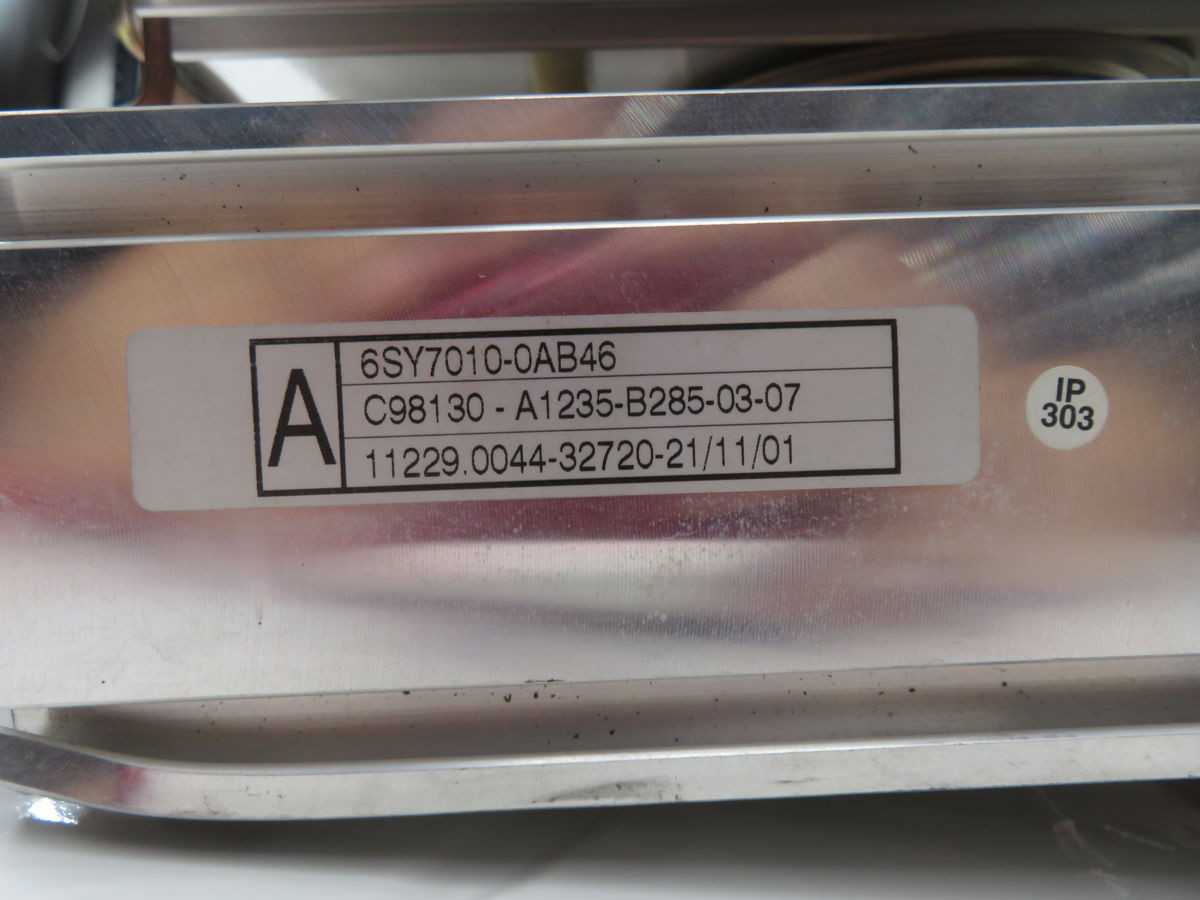 SIEMENS 6SY7010-0AB46 3-PHASE THYRISTOR, 380-460 VAC INPUT, 50/60 HZ, 1780 A NOMINAL - ELECTRICAL COMPONENTS