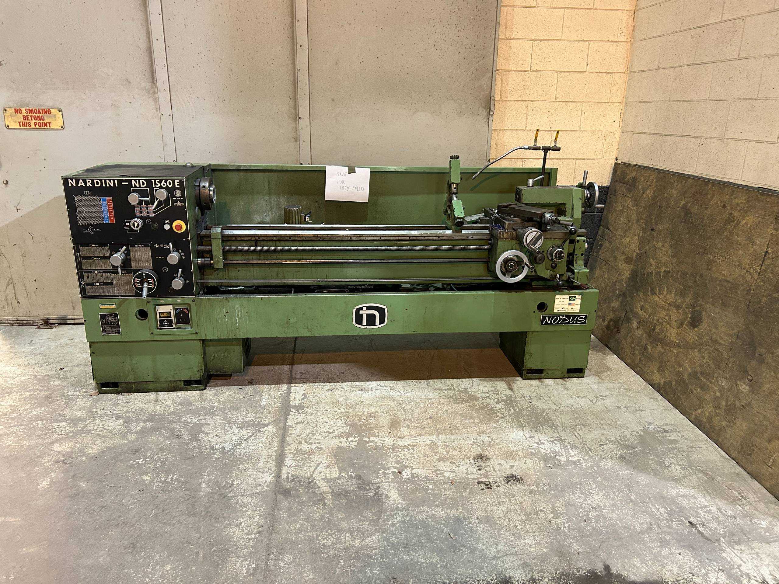 NARDINI ND-1560E MANUAL LATHE - MANUAL LATHE