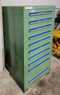 STANLEY VIDMAR 10-DRAWER INDUSTRIAL STORAGE CABINET, 59-1/4"H X 30"W X 27-5/8"D - DRAWER CABINET