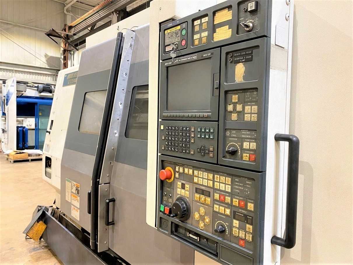 MORI SEIKI ZT-2500Y CNC TURNING CENTER, 8 AXIS, 14.9 IN TURN DIA, 2.8 IN BAR CAP, 4000 RPM SPINDLE - CNC LATHES