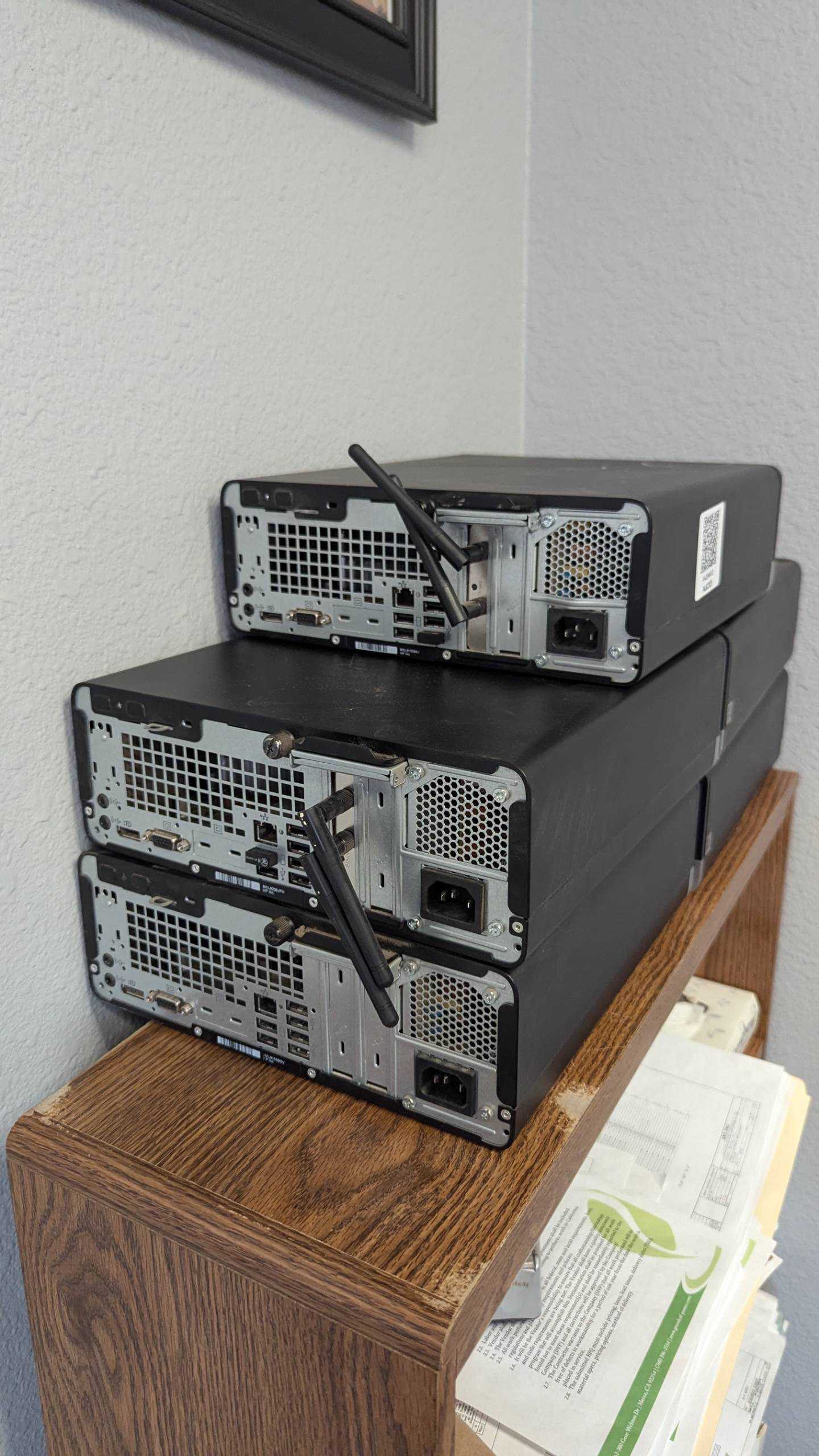 QTY 5:  DESKTOP COMPUTER - MISCELLANEOUS