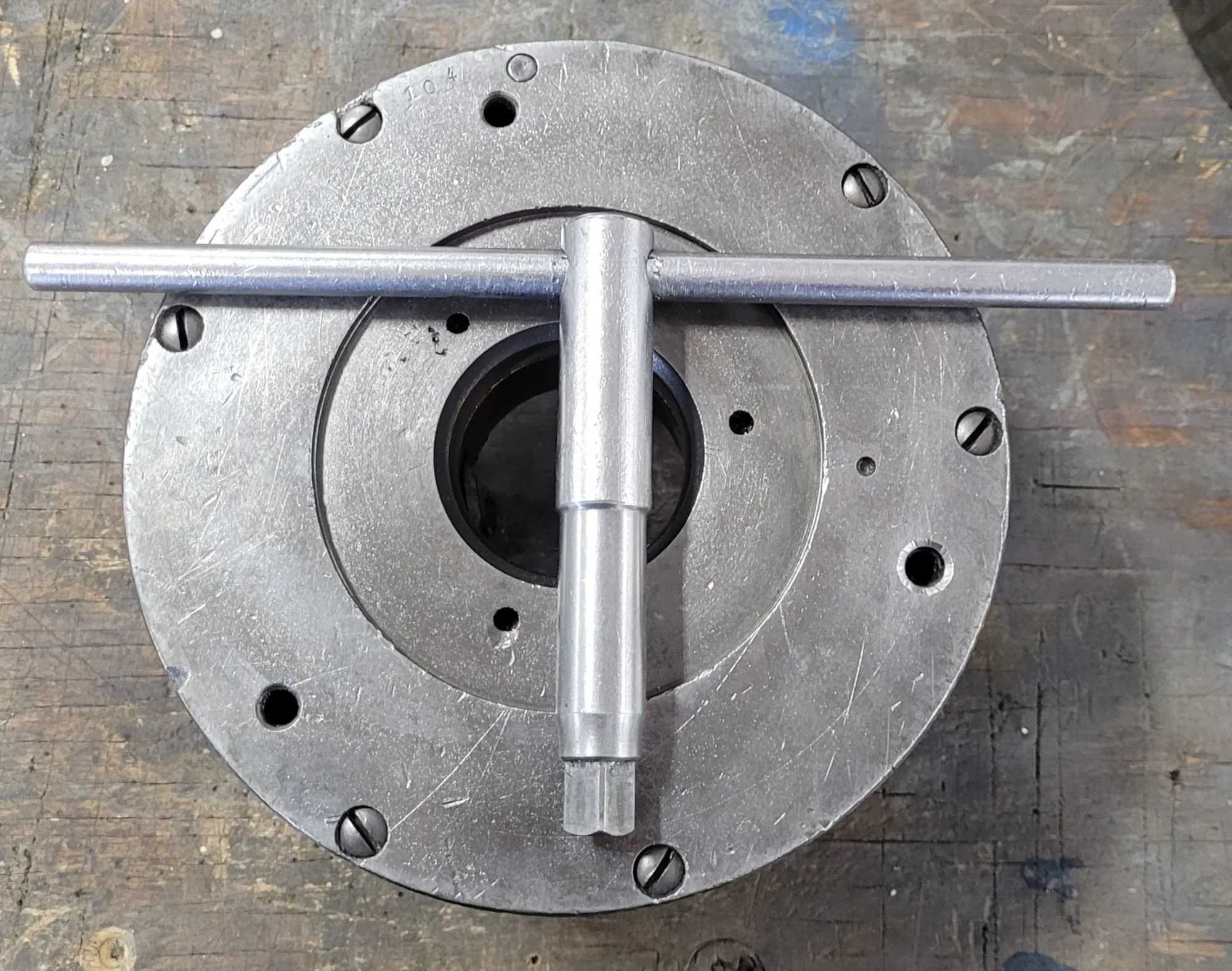 8IN CUSHMAN – 3 JAW CHUCK - MACHINING TOOLING & PARTS