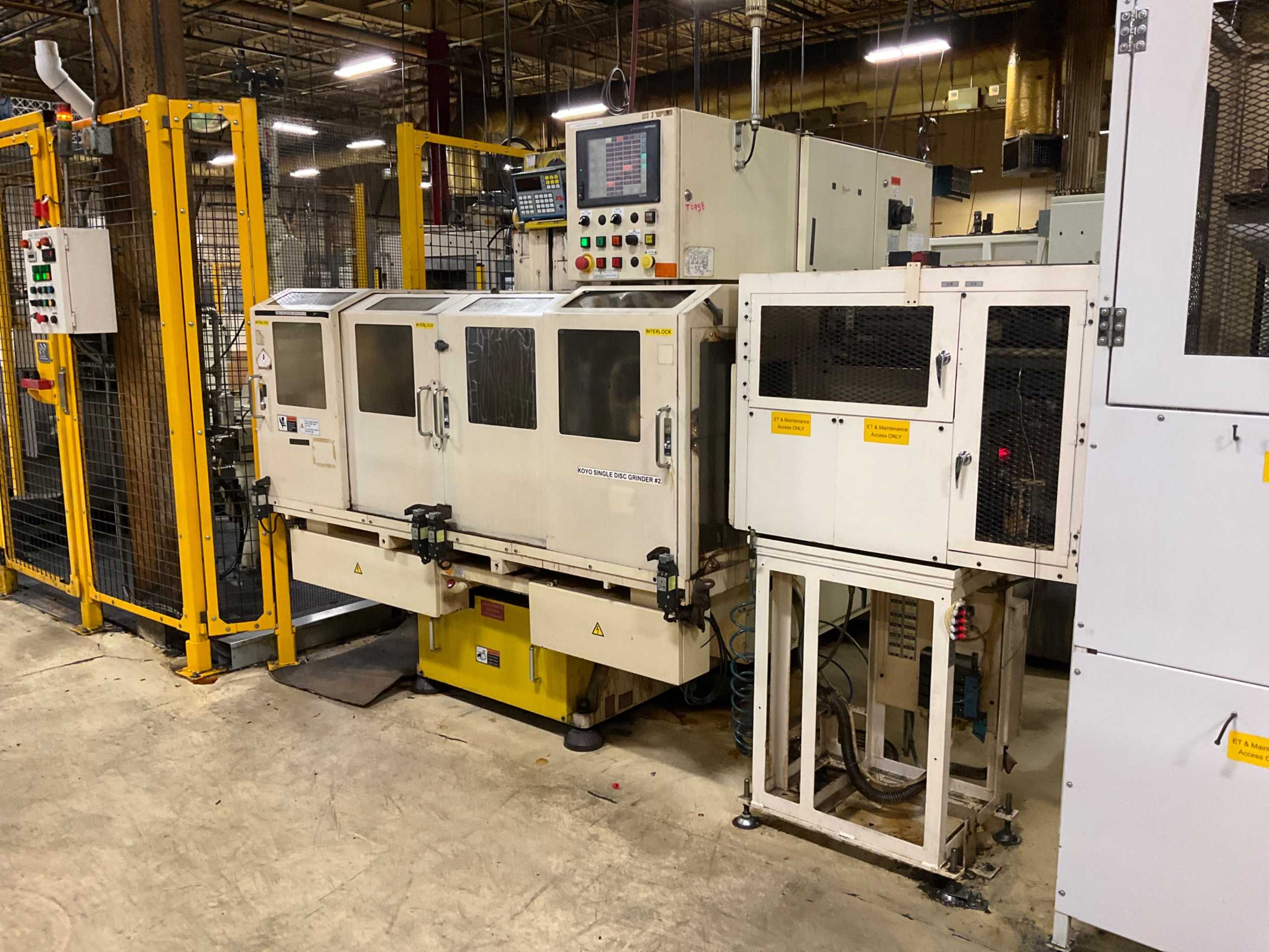 2009 KOYO R431 SINGLE DISC SURFACE GRINDER - SURFACE GRINDERS 2009 KOYO R431 SINGLE DISC SURFACE GRINDER - SURFACE GRINDERS
