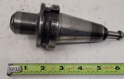PARLEC CAT 40 TOOL HOLDER WITH 1/2 IN INNER BORE AND 1.25 IN OUTER BORE, 6.5" OAL - MACHINE TOOLING