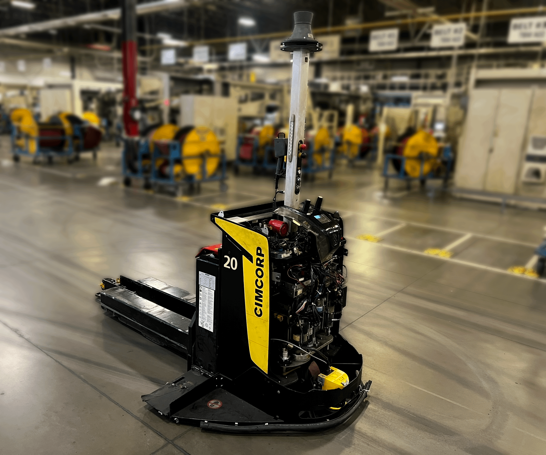 2015 ROCLA ATX16 AUTOMATED GUIDED VEHICLE - MATERIAL HANDLING EQUIPMENT