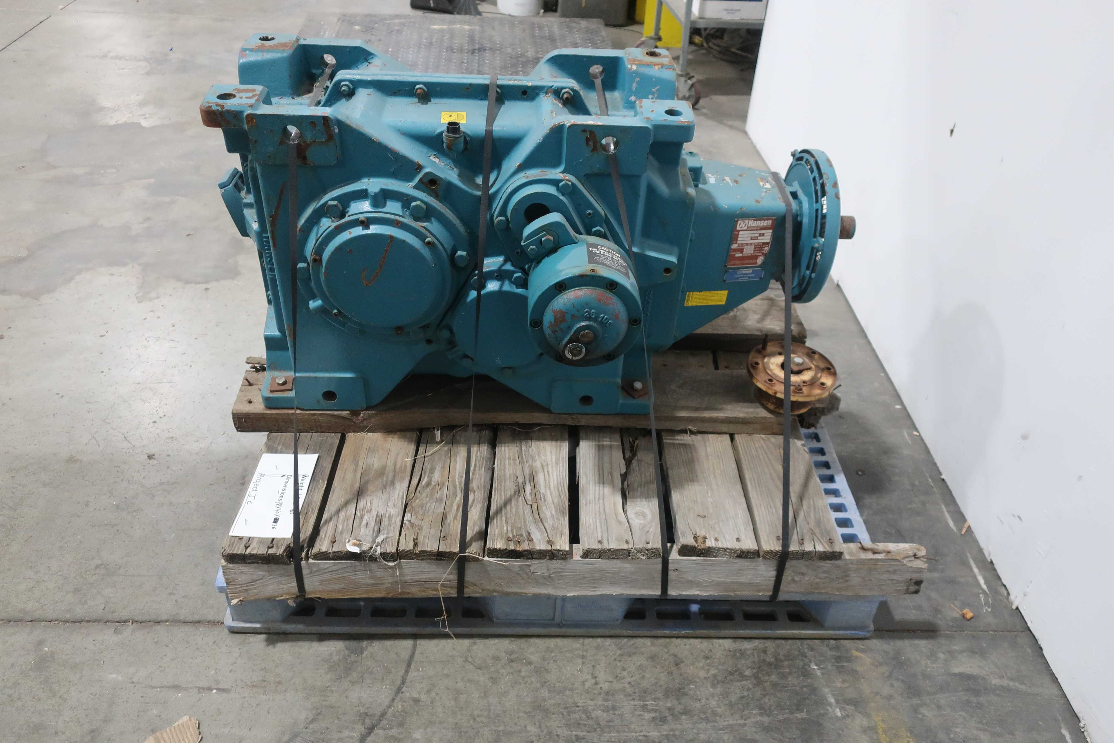 LOT OF 1 HANSON GEAR REDUCER RHO 33-7F0 BNN - GEAR REDUCERS