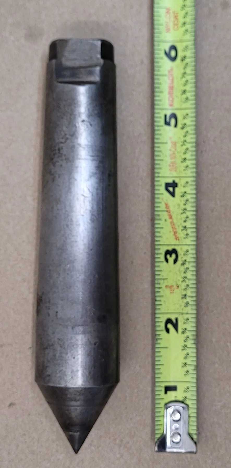 DEAD CENTER, 4MT MORSE TAPER, 6" OAL - MACHINE TOOLING