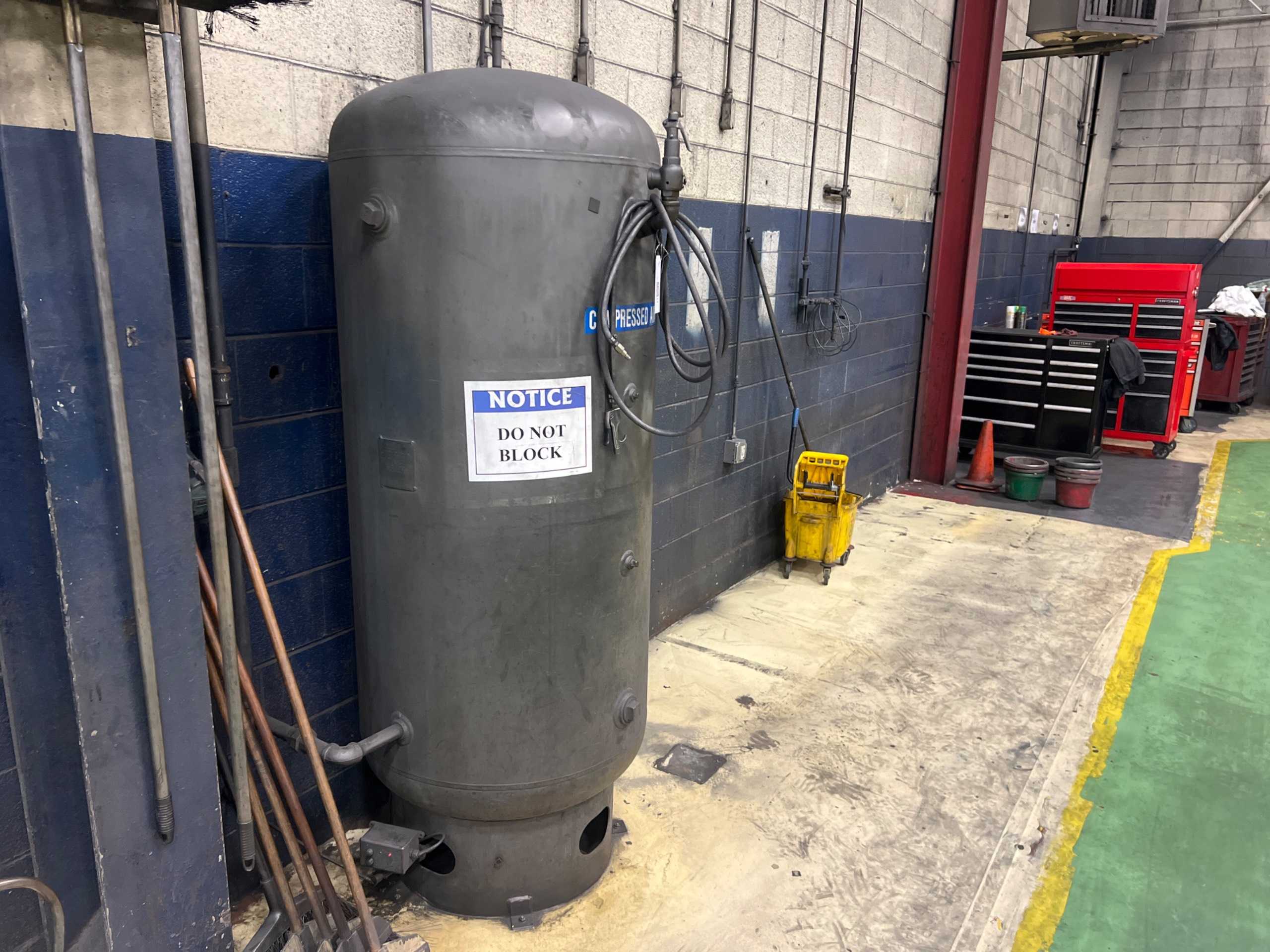 2001 NAT'L. BD. 62277M COMPRESSED AIR HOLDING TANK - COMPRESSED AIR HOLDING TANK