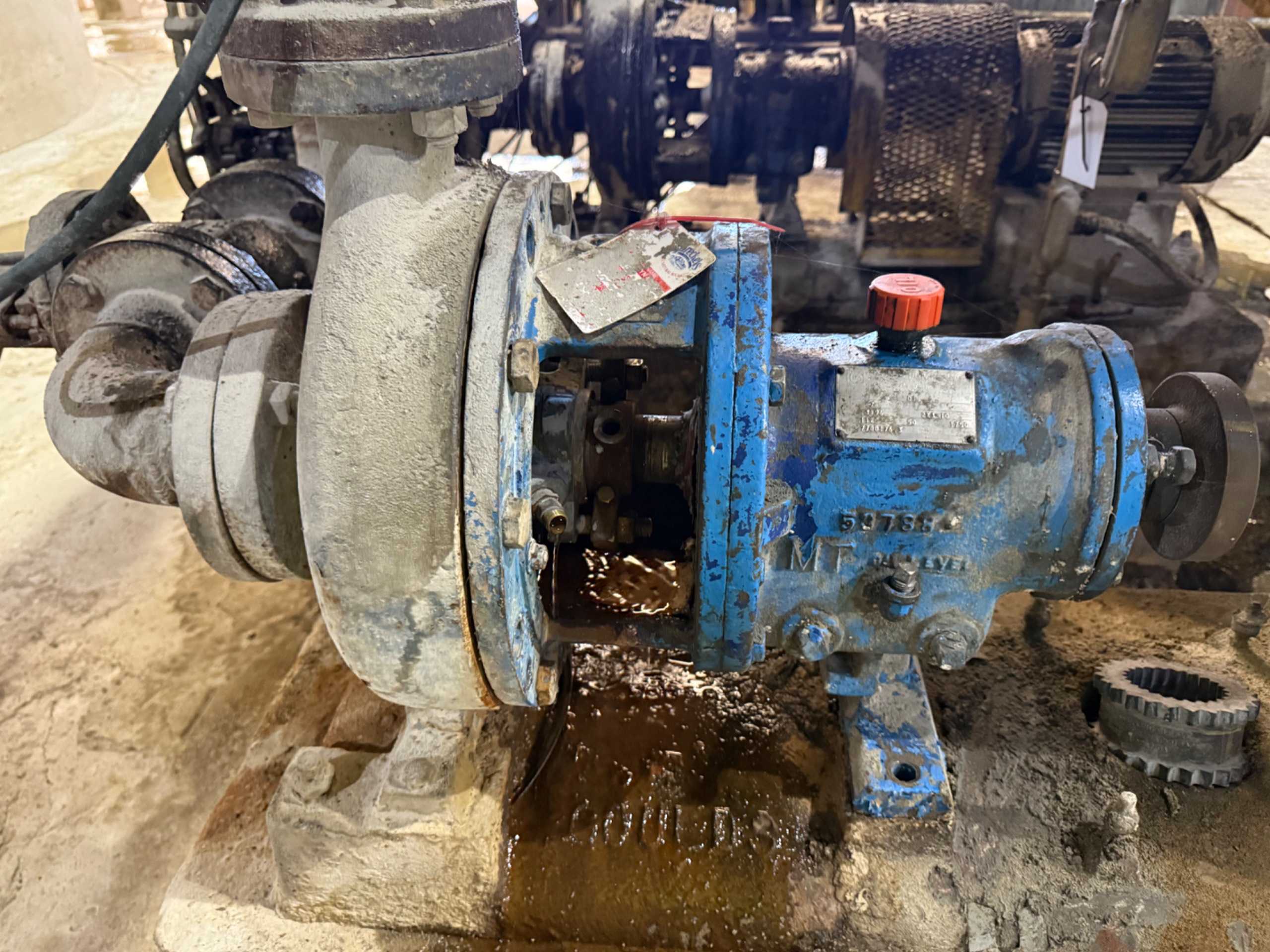 GOULDS MT 3196 PUMP & 10 HP MOTOR ASSEMBLY - PUMP & MOTOR ASSEMBLY