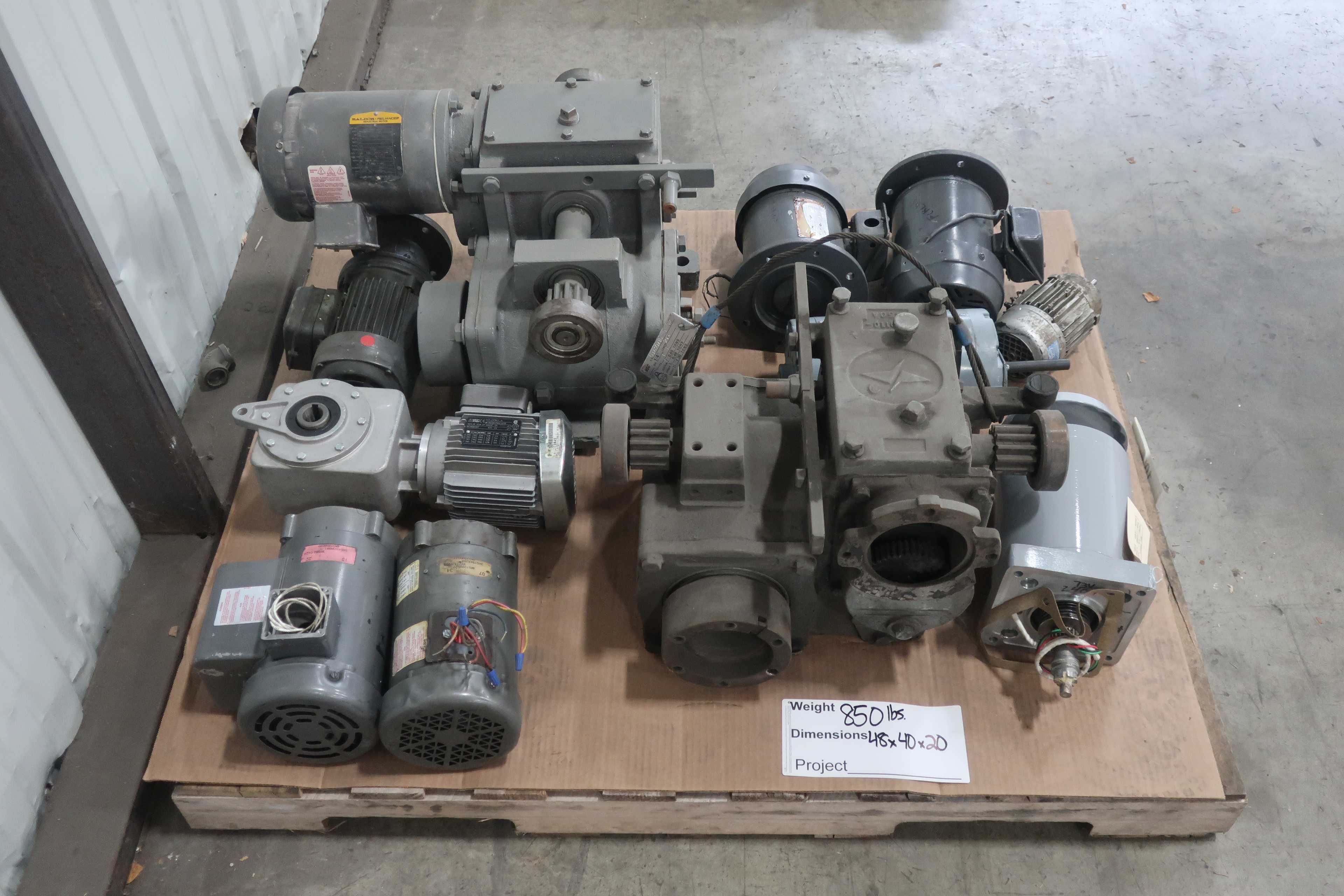 BULK QTY OF ELECTRIC MOTORS - ELECTRIC MOTORS