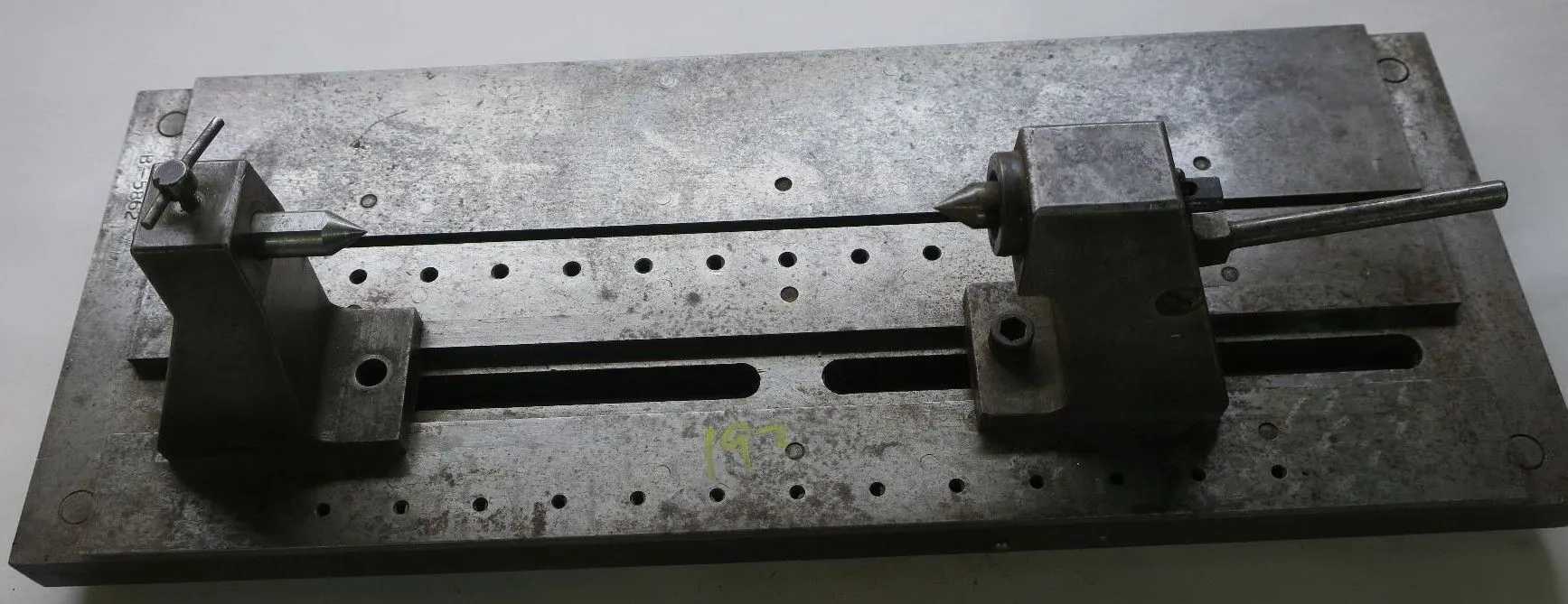 WALLACE 10" X 6" PRECISION BENCH CENTER - MACHINE TOOLING