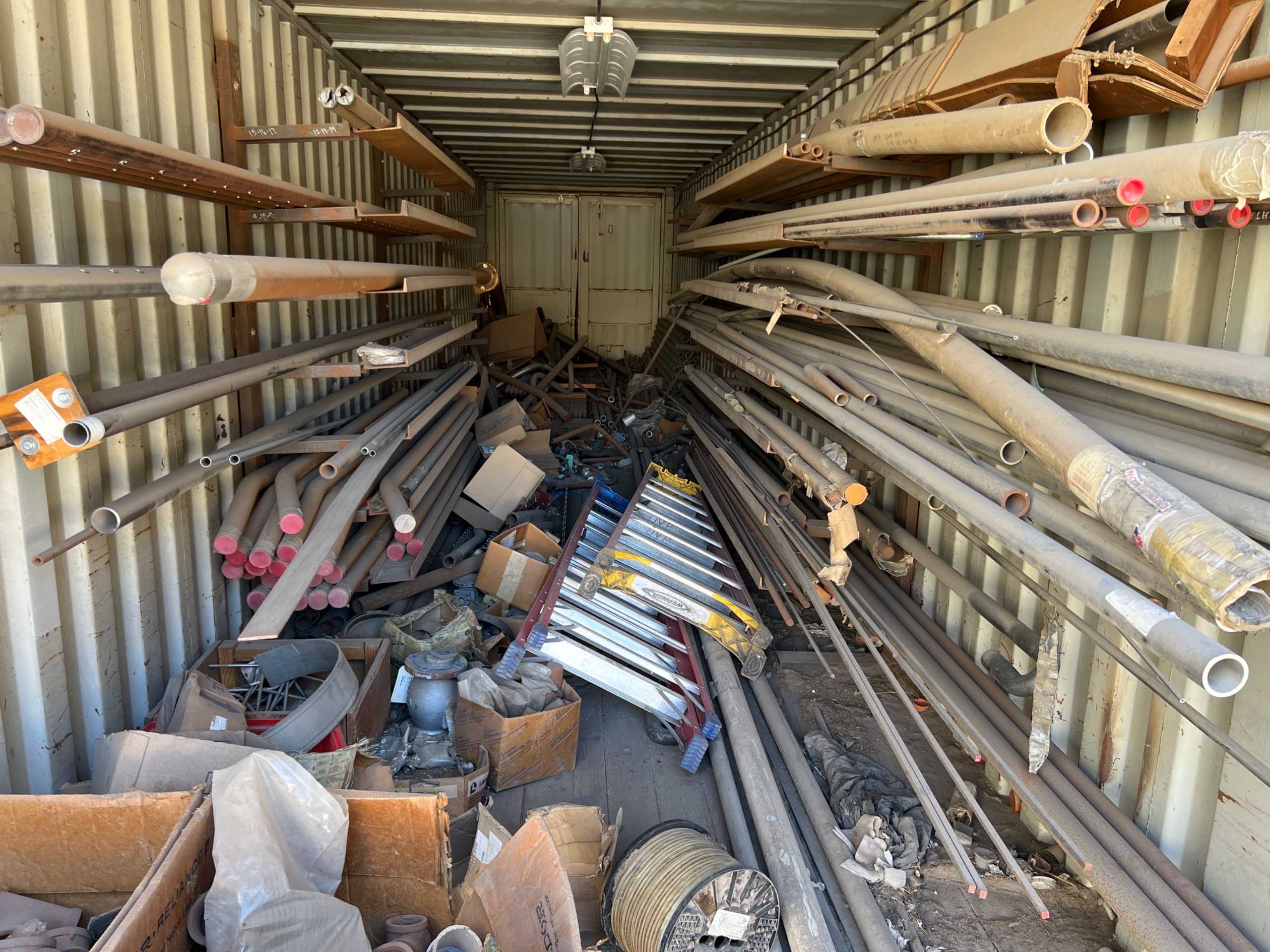 BULK QTY OF PIPES AND METAL STOCK - MISCELLANEOUS