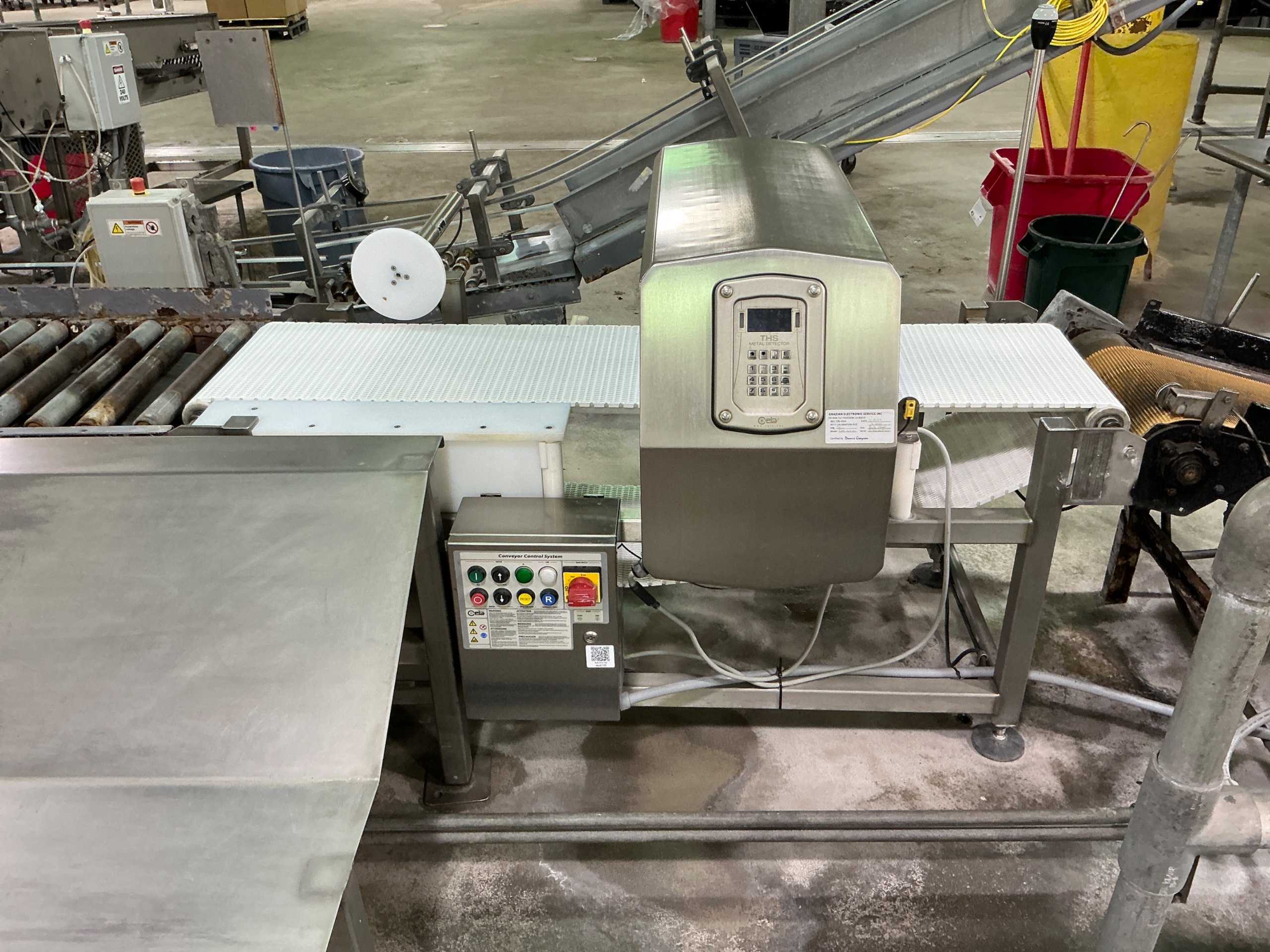 CEIA THS/MS21 CONVEYOR METAL DETECTOR - CONVEYOR METAL DETECTOR