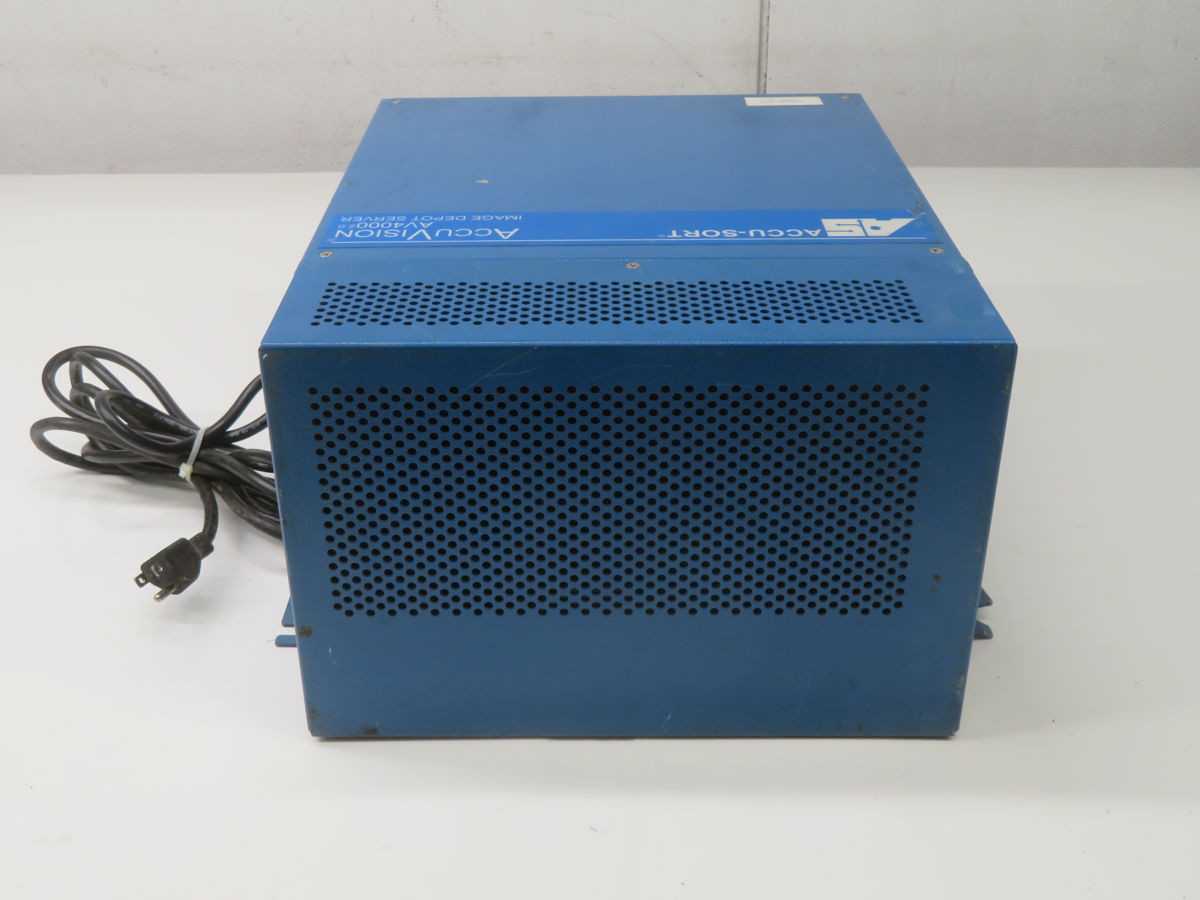 ACCU-SORT 06-AV4000-001 IMAGE DEPOT SERVER DECODER T269570 - SCANNERS