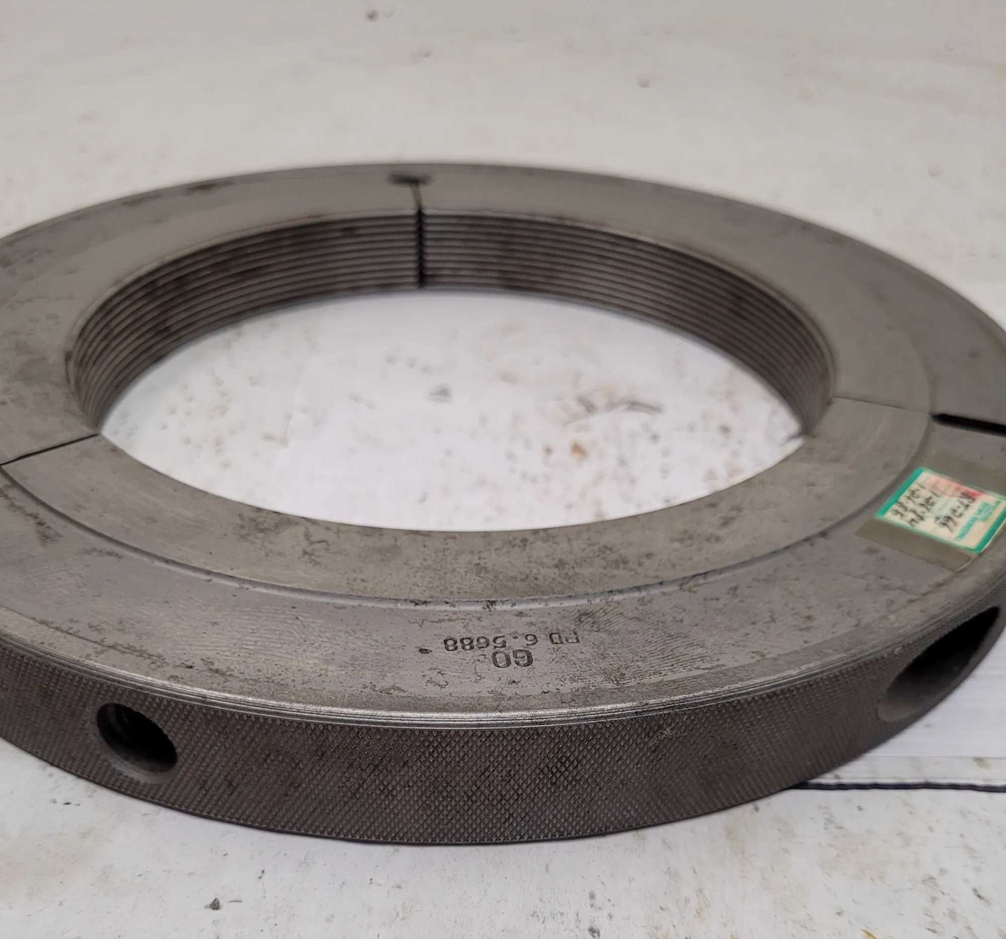 GTD THREAD RING GAGE, 6.625-12 SIZE, LOT OF 2 - MACHINE TOOLING