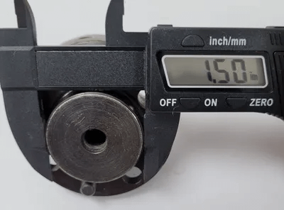 KENNAMETAL INDEXABLE BORING HEAD 1203CF5, 1.5” BORE END, 2.5” OD, 2” OAL - MACHINE TOOLING