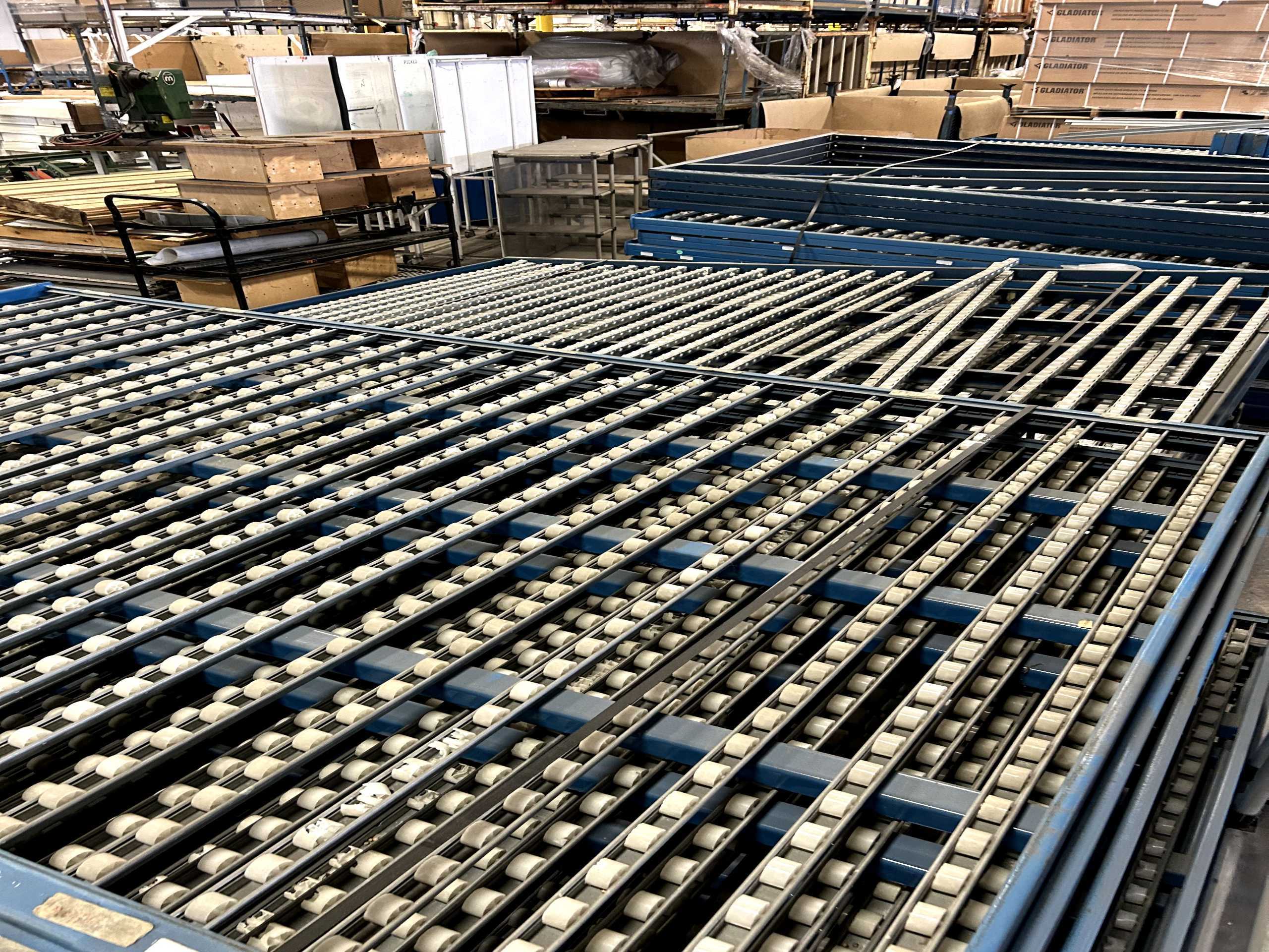 BULK QTY OF ROLLER RACKING - RACKING