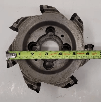KENNAMETAL KSOM160R07F07 SHELL MILL, 7 FLUTES, 6.5" OVERALL DIAMETER - MACHINE TOOLING