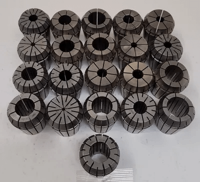 SHARS ER40 COLLETS – SET OF 21 – 1/8” – 15/16” COLLET SET - MACHINE TOOLING