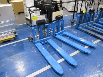 BISHAMON SKIDLIFT MANUAL PALLET POSITIONER, 1100-LB. CAPACITY - MANUAL PALLET JACKS