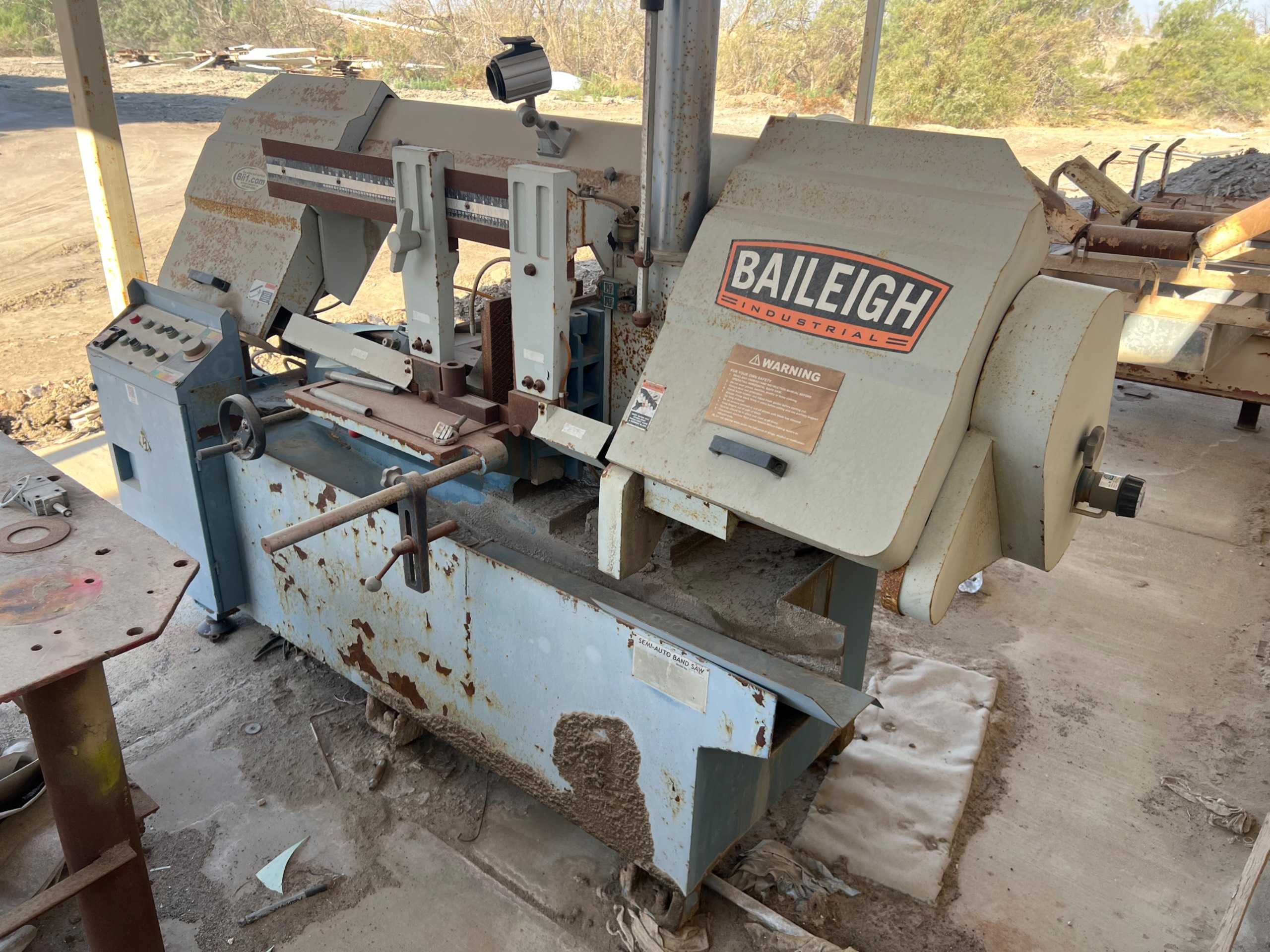 2007 BAILEIGH BS-360SA HORIZONTAL BAND SAW - HORIZONTAL BAND SAWS