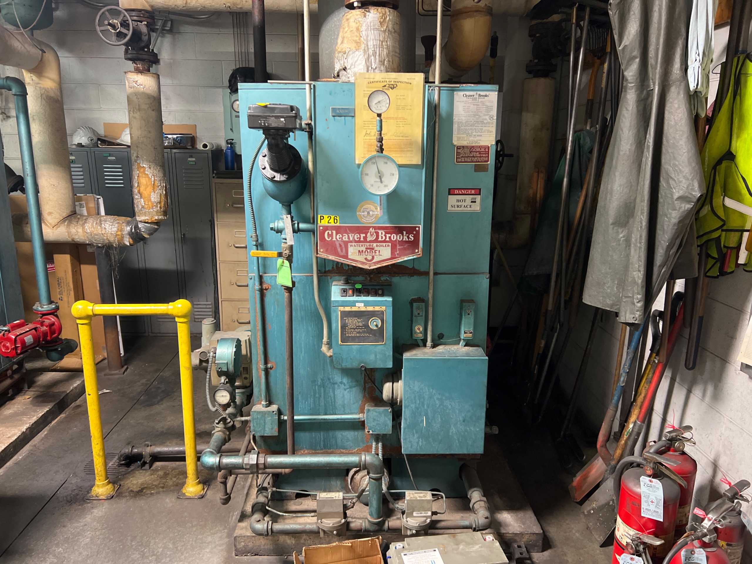 CLEAVER BROOKS MODEL 3 BOILER - BOILERS