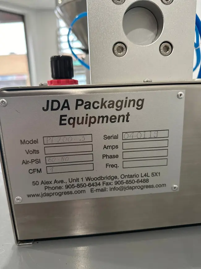 JDA  PF200 FILLING EQUIPMENT - undefined