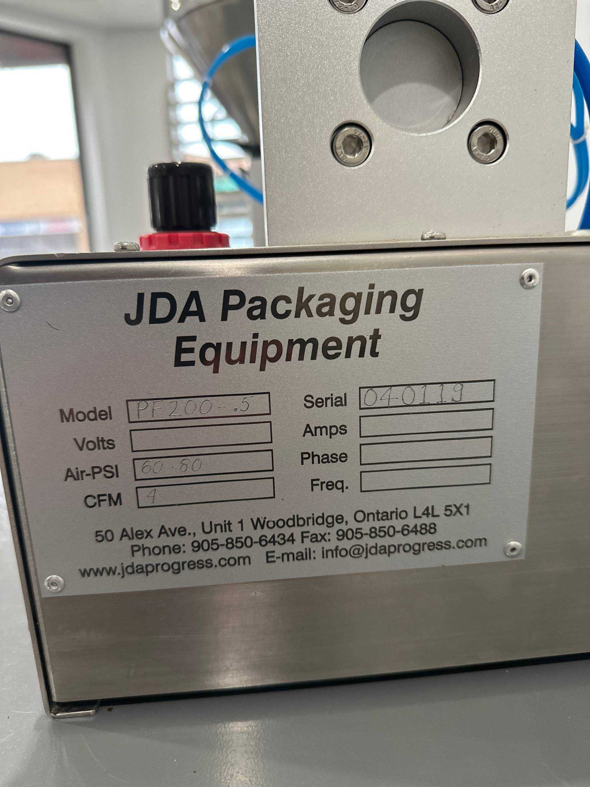 JDA  PF200 FILLING EQUIPMENT - FILLING EQUIPMENT