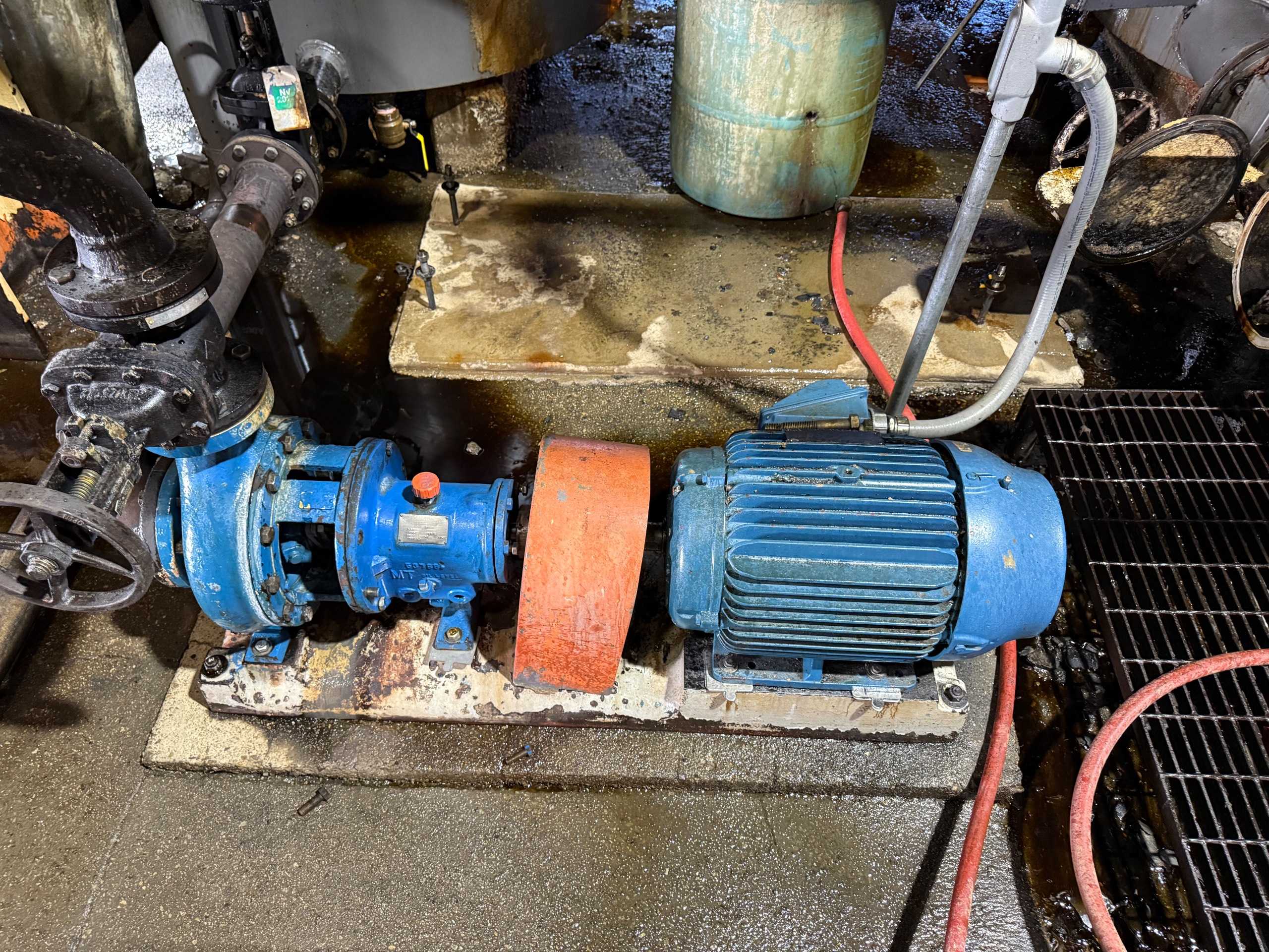 GOULDS 3196 PUMP & 30 HP MOTOR ASSEMBLY - PUMP & MOTOR ASSEMBLY