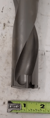 KOMET KUB TRIGON INDEXABLE DRILL V30, 1.4” DRILL DIAMETER, 2 FLUTES, 28MM SHANK - MACHINE TOOLING