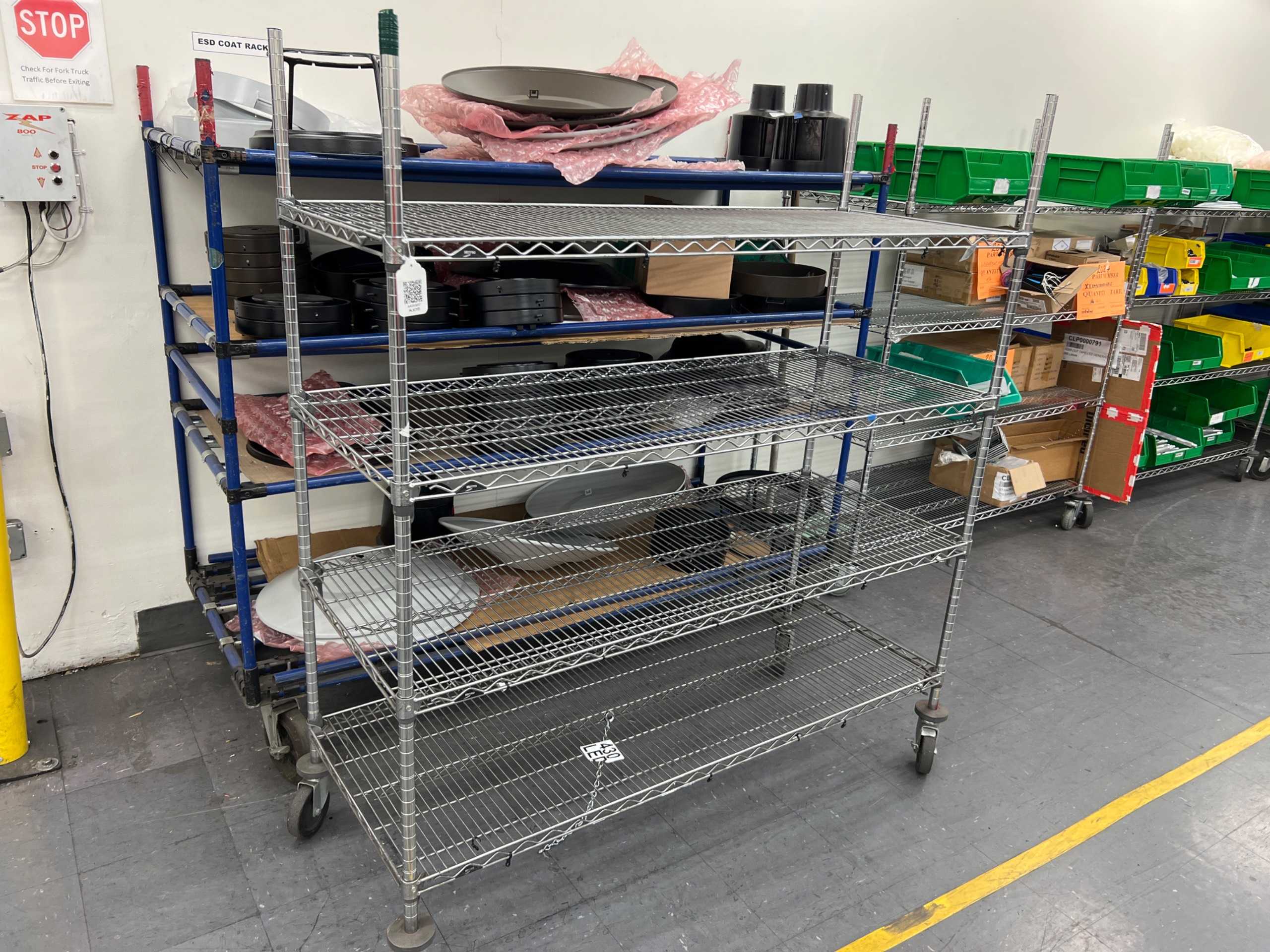 QTY 4: SHELVING - SHELVING