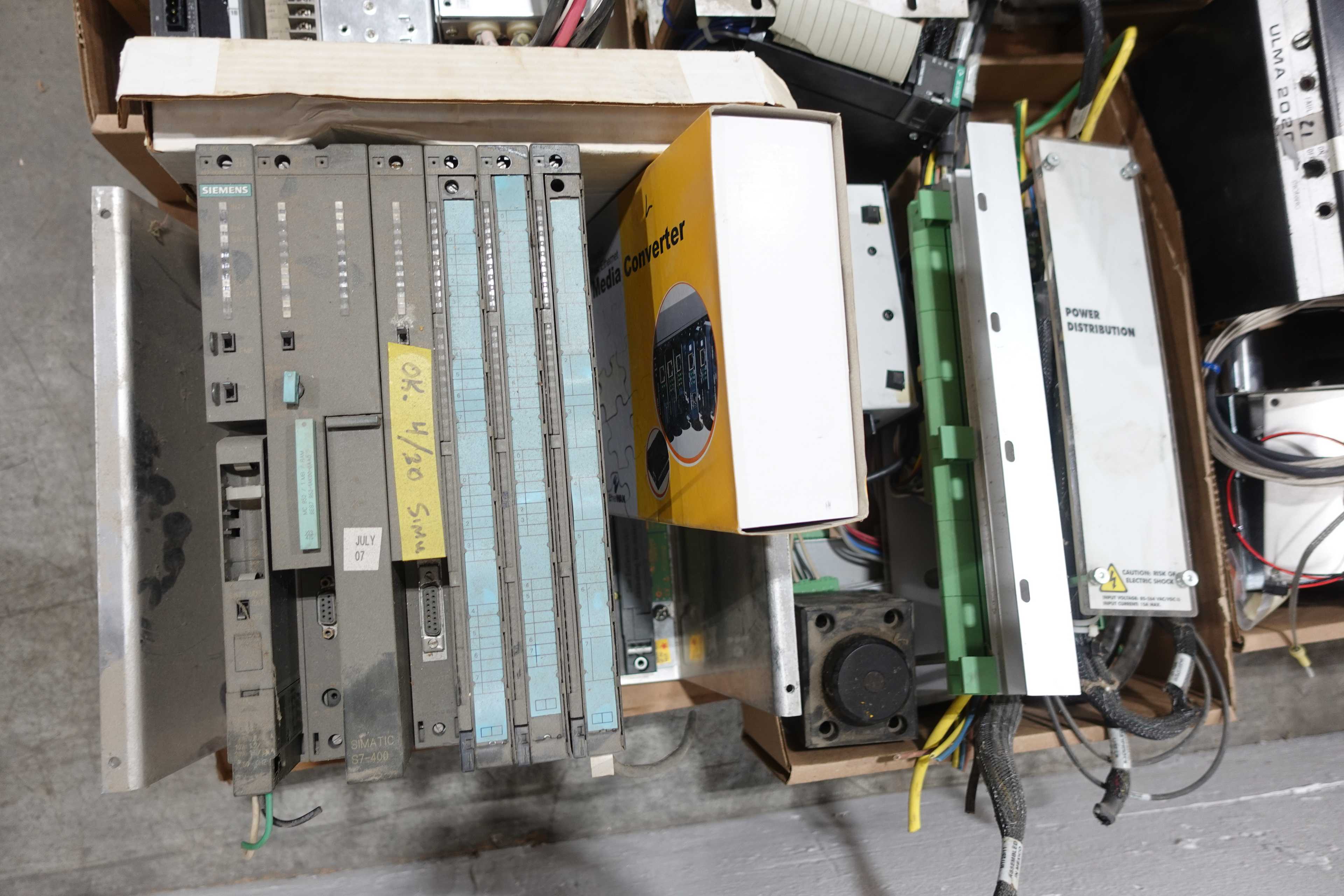 4 PALLETS ASSORTED AUTOMATION AND ELECTRICAL CONTROLS - AUTOMATION & CONTROLS