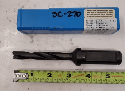 ALLIED MACHINE & ENGINEERING 240Z0H-075F Z SERIES STANDARD SPADE DRILL INSERT HOLDER - MACHINE TOOLING