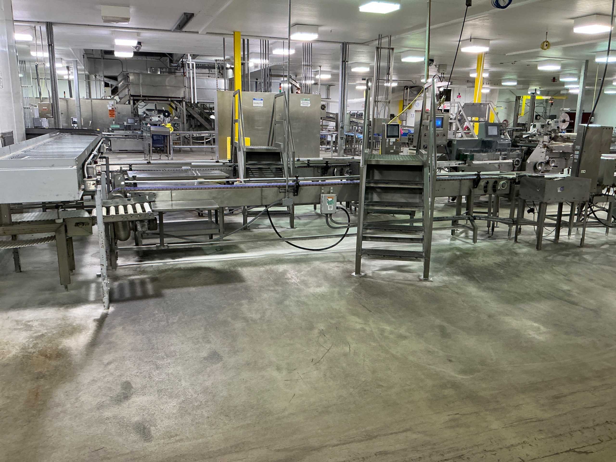 STAINLESS POWERED BELT CONVEYOR - BELT CONVEYOR