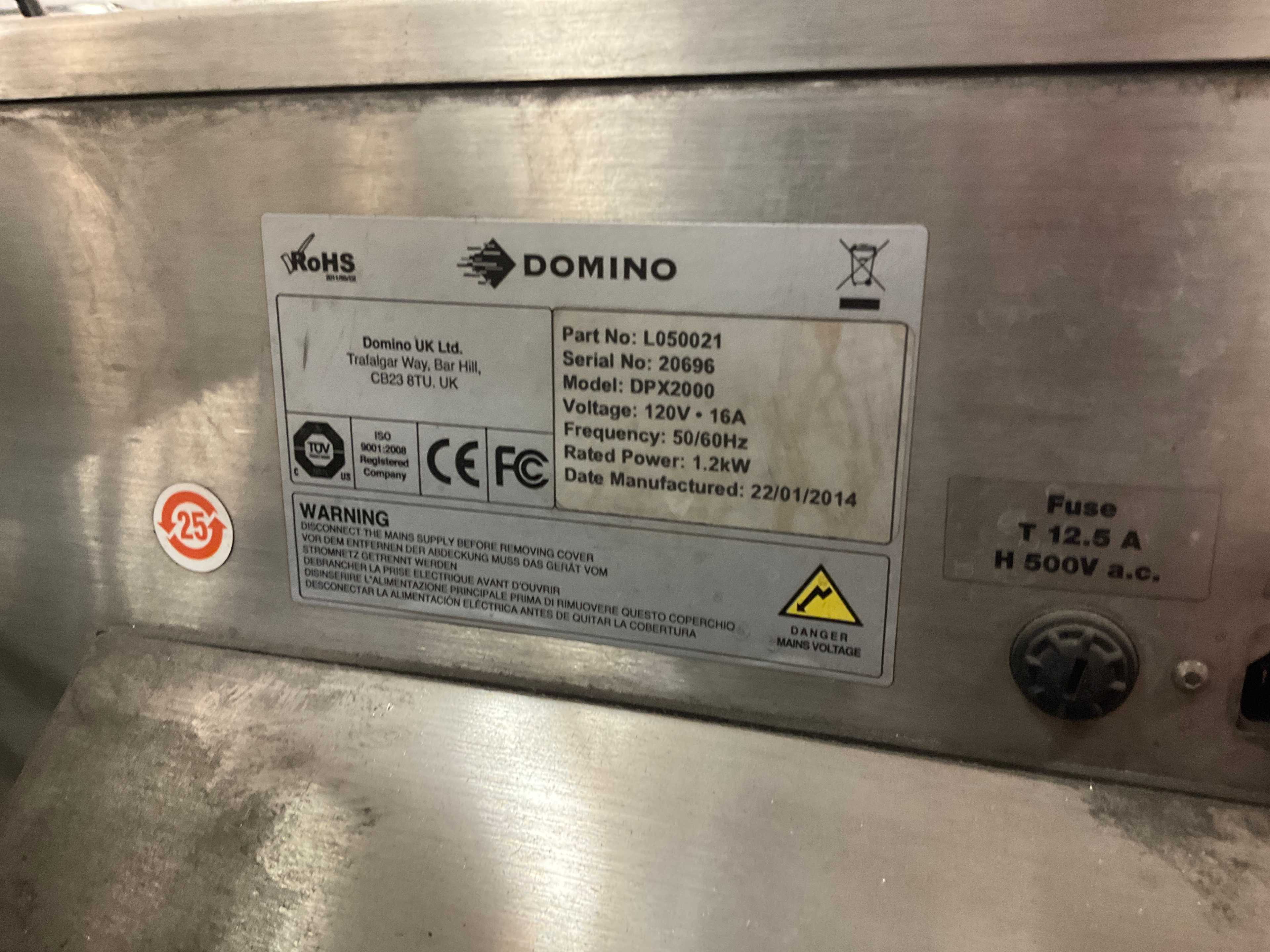 2014 DOMINO DPX2000 ENGRAVING MACHINE - ENGRAVING MACHINES