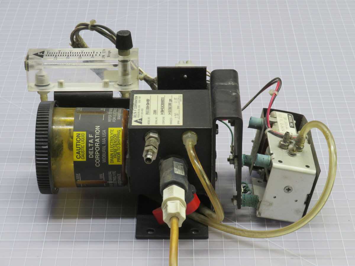 DELTA F FA31110SA-OEM-RBP OXYGEN ANALYZER, 0-10/100/1000 PPM O2 RANGES, 115V AC POWER - ANALYZER