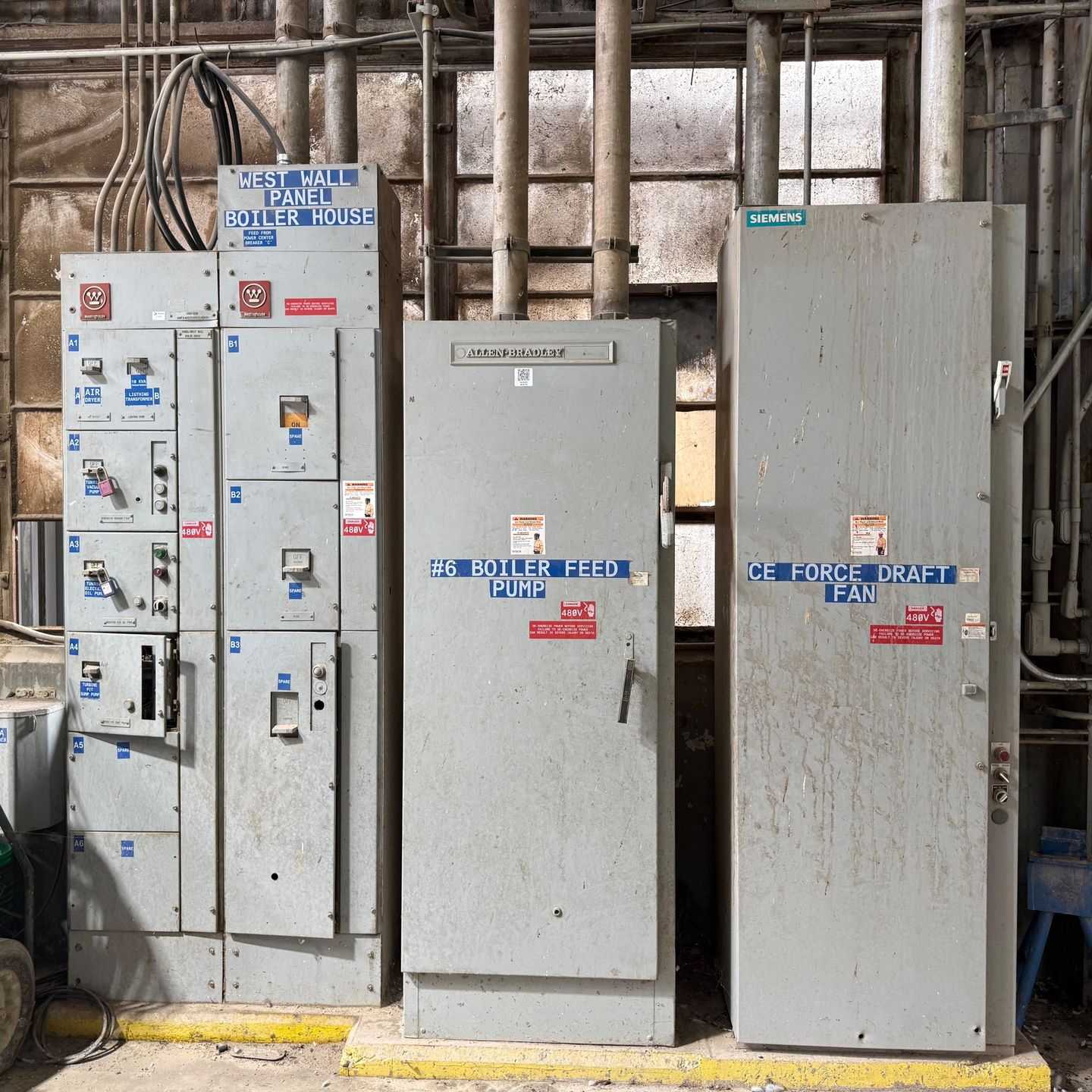 BULK QTY OF ELECTRICAL SWITCHGEAR - SWITCHGEAR