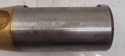 SANDVIK 1-15/64" CARBIDE JOBBER DRILL, 9" OVERALL LENGTH, 2.75" SHANK, 1.5" DIAMETER - MACHINE TOOLING