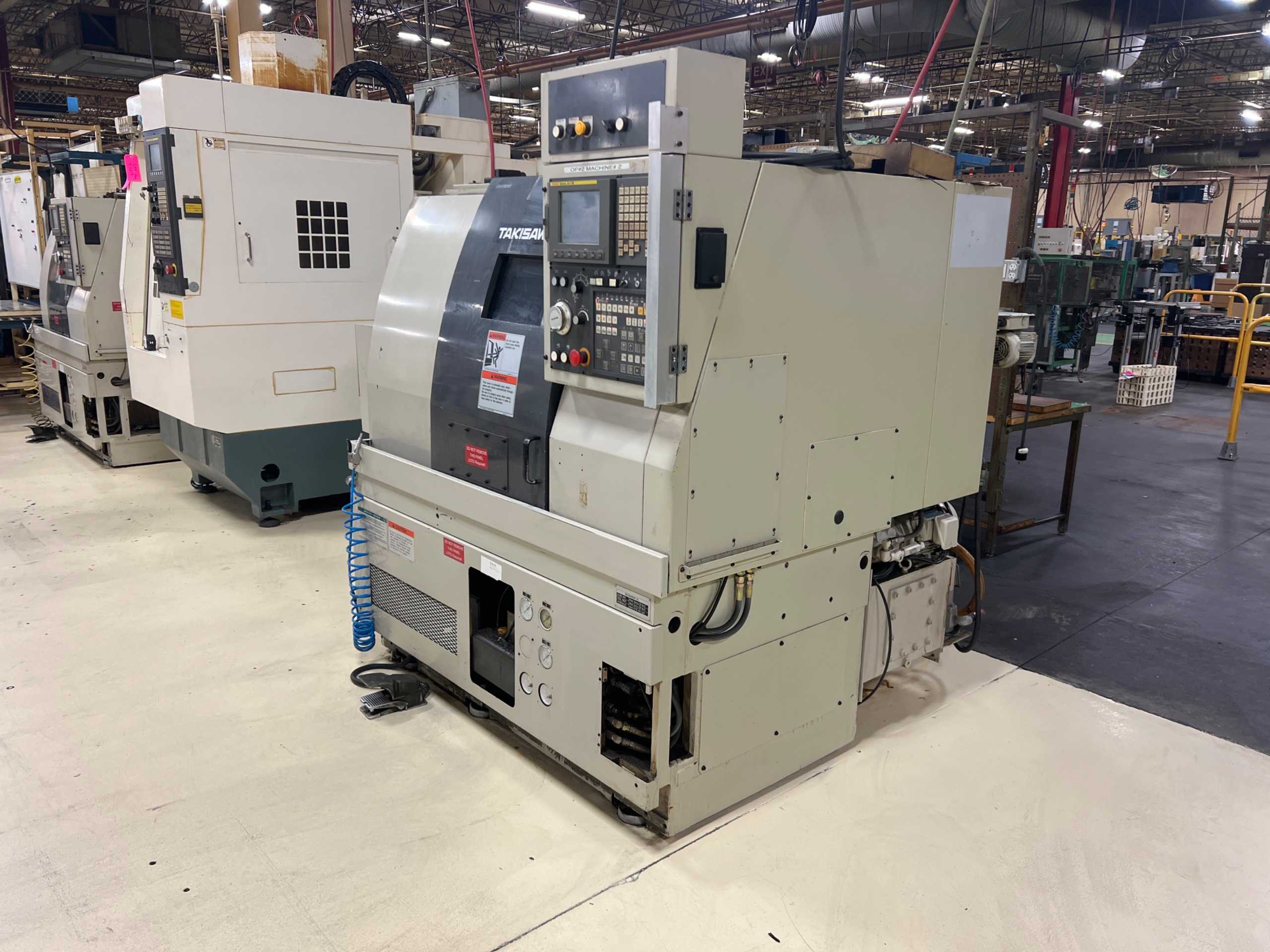 TAKISAWA TC-200 CNC LATHE - CNC LATHES