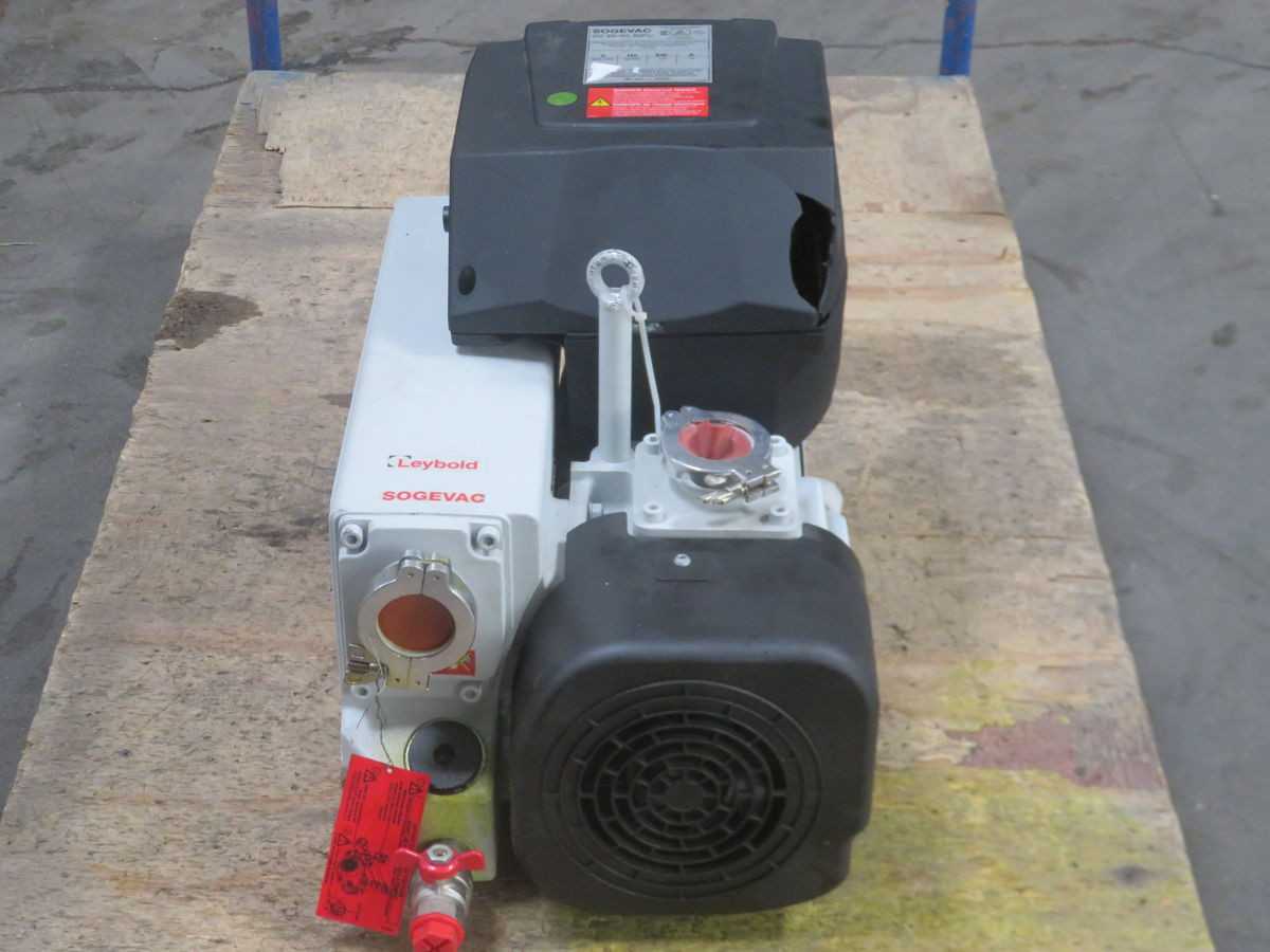 SOGEVAC SV65BIFC VACUUM PUMP, 65M³/H SPEED, <5E-2MBAR PRESS, 1.5KW POWER, 62KG WEIGHT - VACUUM PUMP