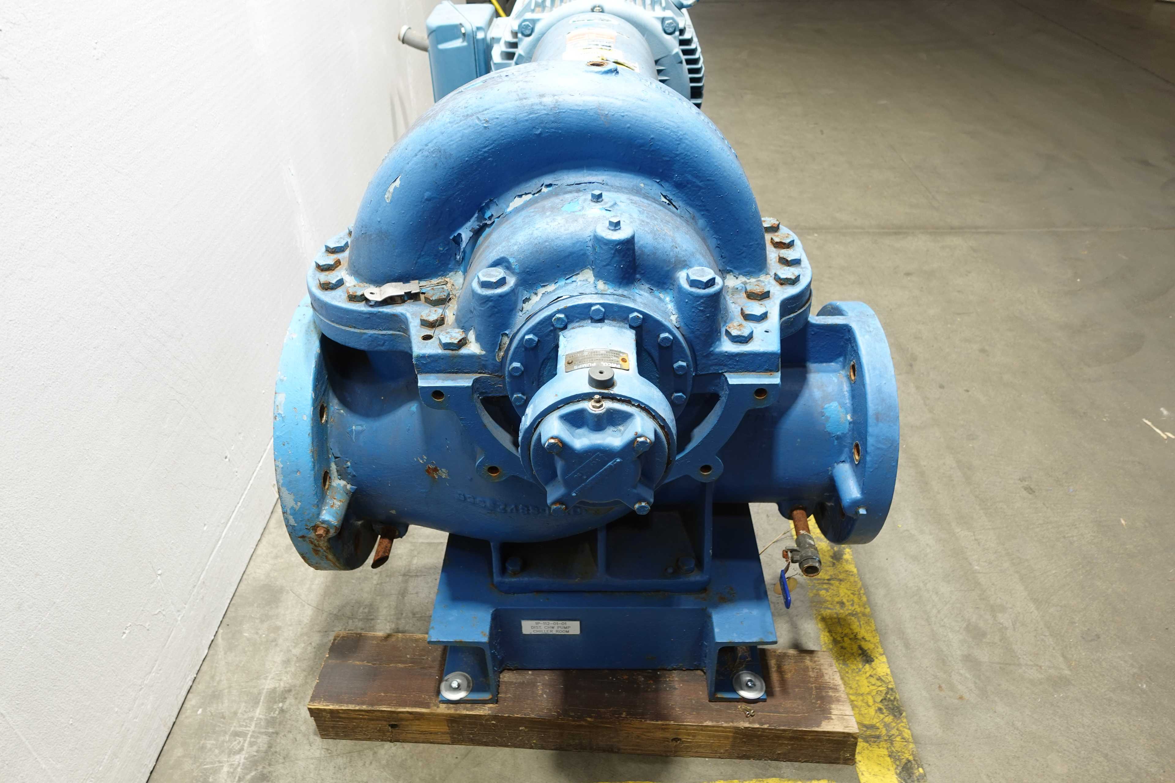 PACO 29-80125-150001-1932EE CENTRIFUGAL PUMP, 2400 GPM, IMP. DIA 11.50", TDH: 120'; WEG 100 HP MOTOR - CENTRIFUGAL PUMP