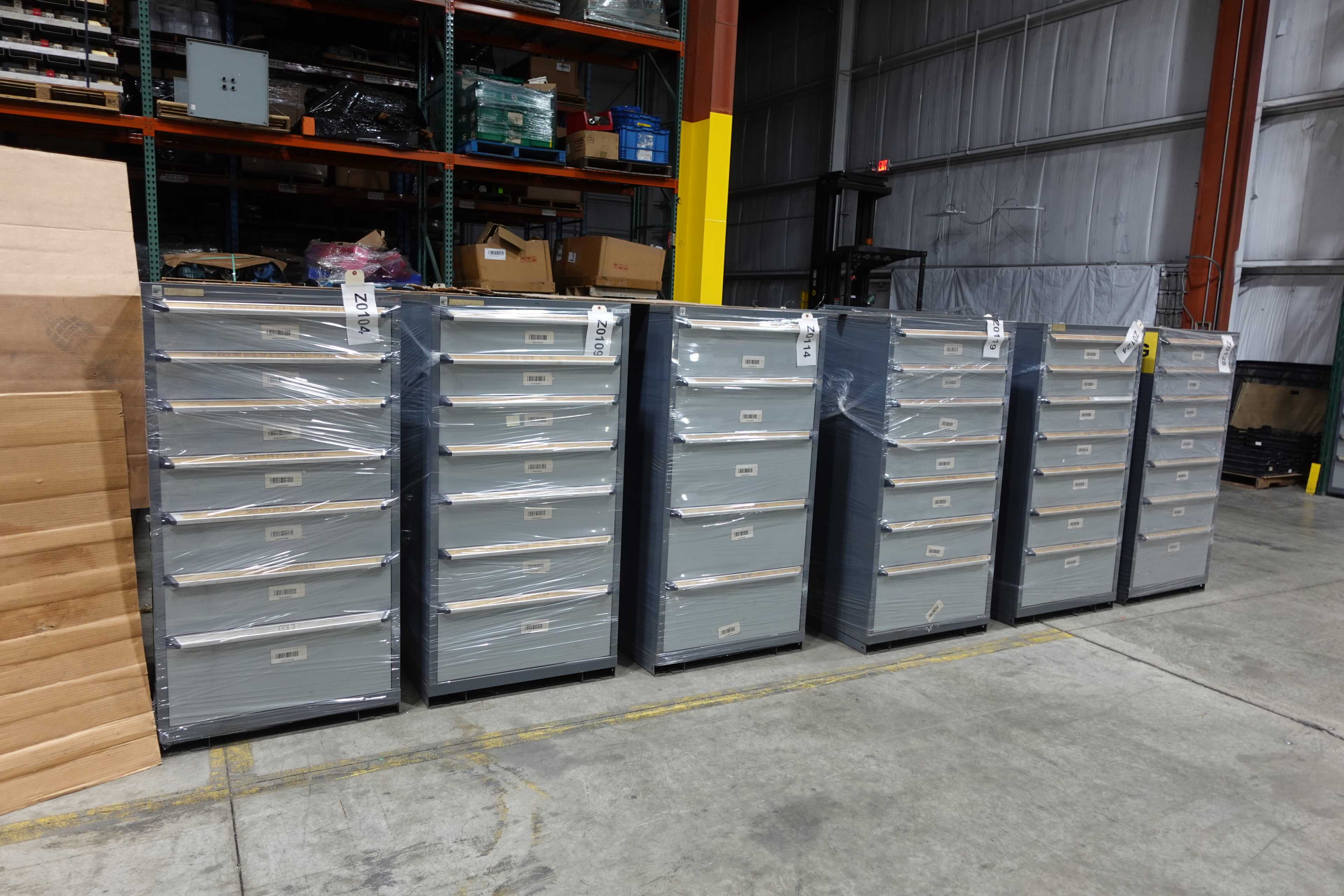 LOT OF 29 ASSORTED ROUSSEAU CABINETS - TOOL STORAGE