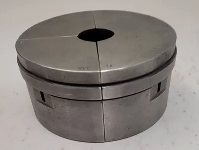 SUPERIOR CINCINNATI COLLET PAD, 1 1/8" S-STYLE EMERGENCY, 2” HEIGHT, NON-SERRATED - MACHINE TOOLING