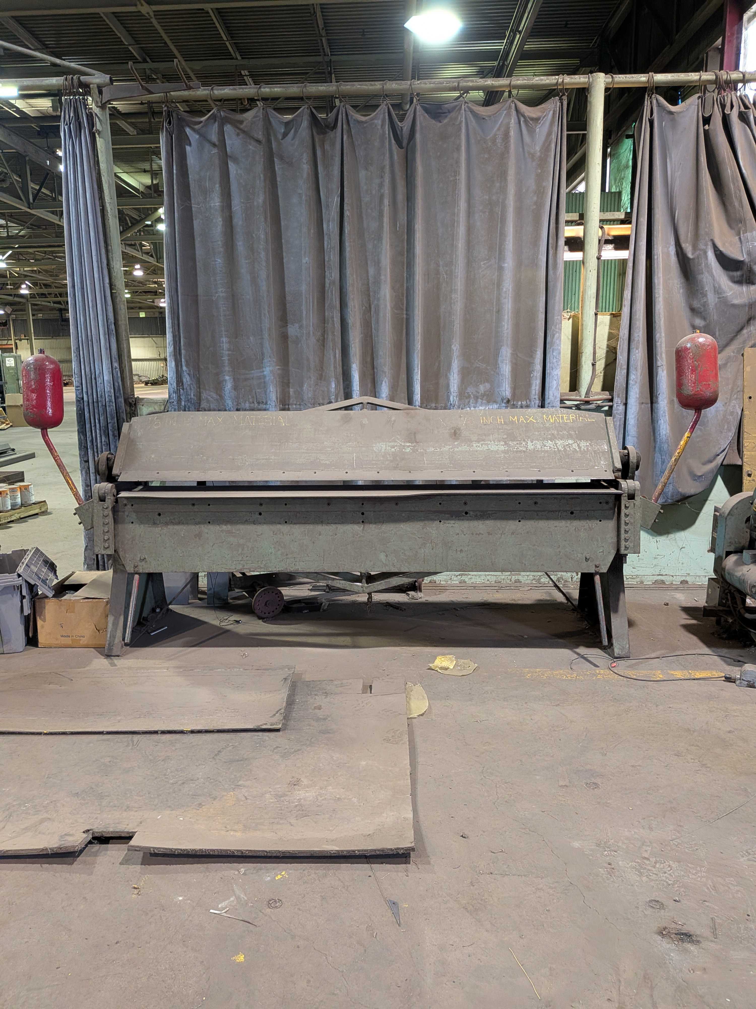 BROWN BOGGS MODEL F-288 SHEET METAL BENDER/BRAKE - BENDING & FORMING EQUIPMENT