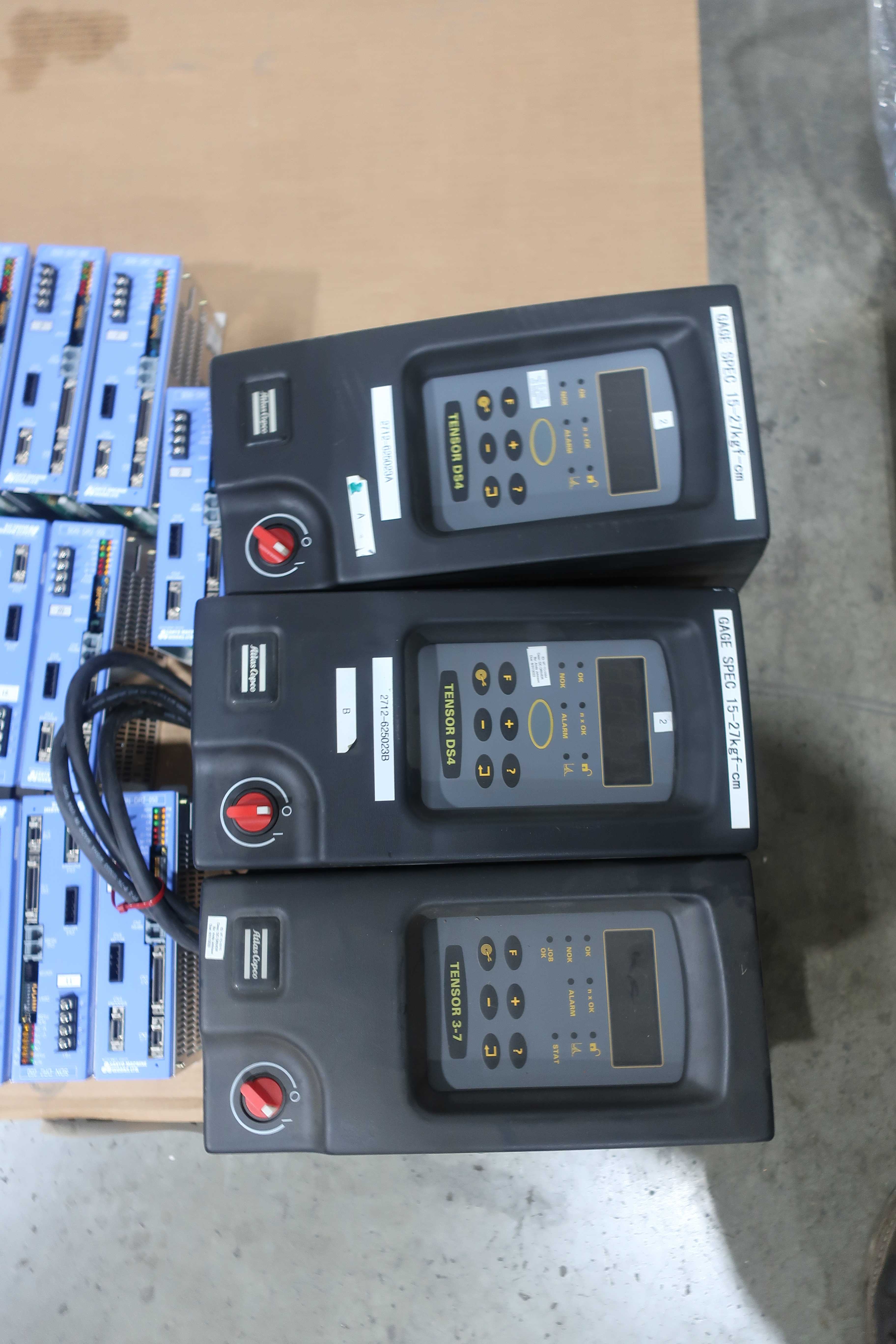 SKU 1734458 - 3 PALLETS OF ASSORTED NUTRUNNER CONTROLLERS ATLAS, SANYO ...