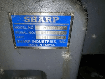 2014 SHARP SV-4328ST VERTICAL MACHINING CENTER, 43.3" X, 27.56" Y, 24" Z TRAVEL, 10,000 RPM - VERTICAL MACHINING CENTERS