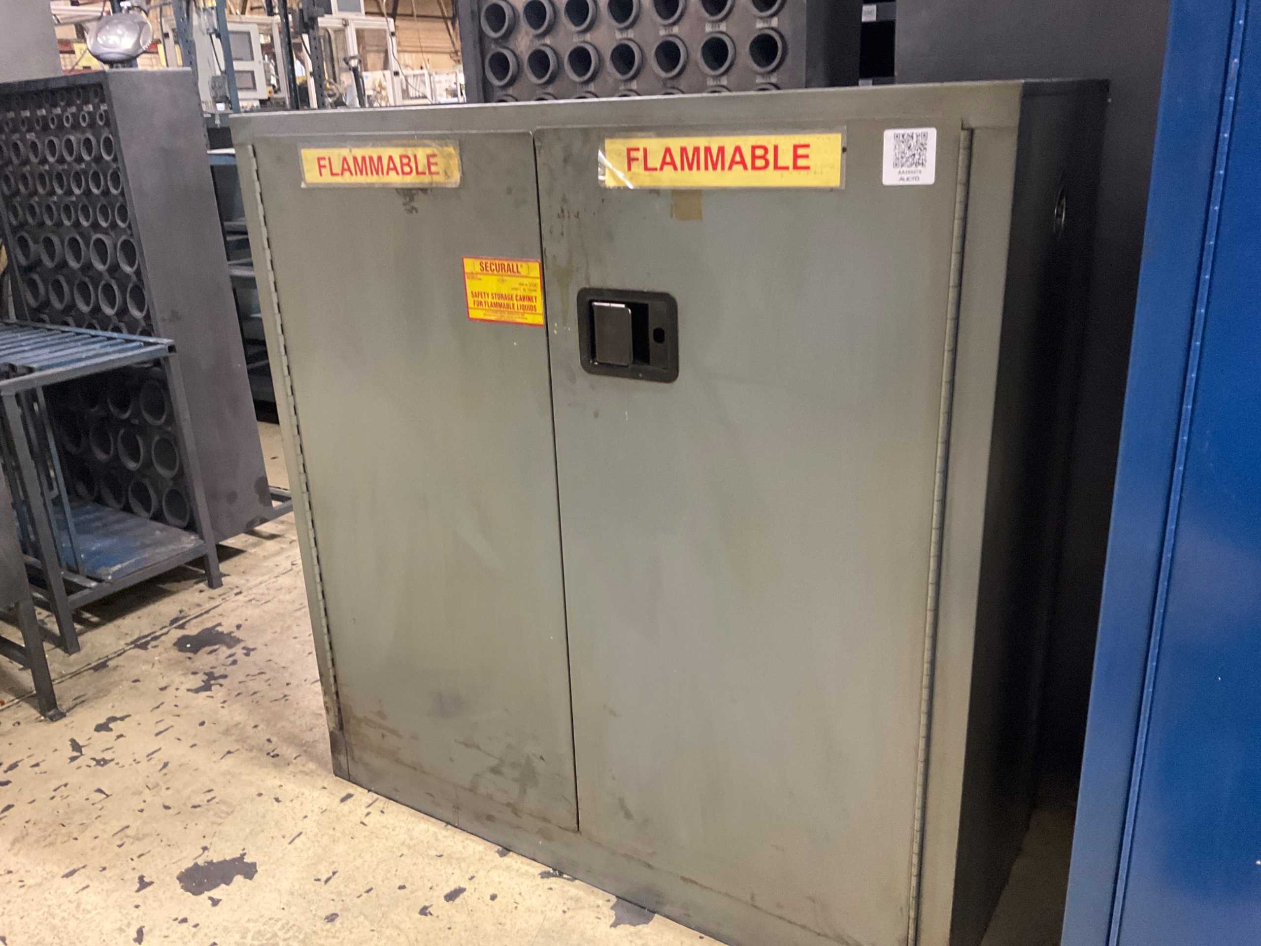SECURALL A130 FLAME-PROOF STORAGE CABINET - FLAME PROOF STORAGE CABINET