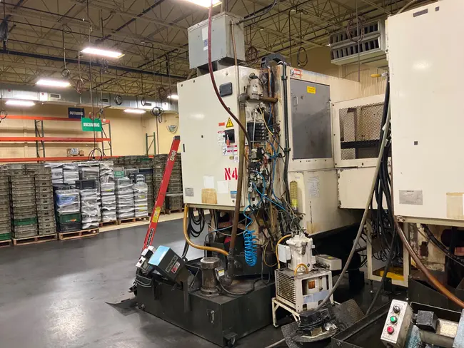 2004 MECTRON MTV-T351A 5 AXIS VERTICAL MACHINING CENTER - undefined