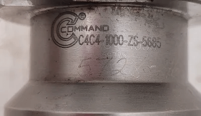 COMMAND C4C4-1000 CAT 40 COLLET CHUCK - MACHINE TOOLING