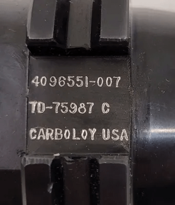 CARBOLOY INDEXABLE END MILL W/ CAT 40 TAPER - 5.75” OAL, 3” PROJECTION, 2.00” BODY WIDTH - MACHINE TOOLING